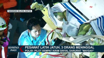 KNKT: Kemungkinan Pesawat Tabrak Pohon Sebelum Mendarat Darurat di Lapangan Sunburst BSD