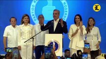 Abinader celebra victoria en las elecciones presidenciales: “¡No les fallaré!”