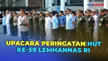 HUT ke-59 Lemhannas RI, Plt Gubernur: Diharapkan Dapat Menjaga dan Meningkatkan Ketahanan Nasional