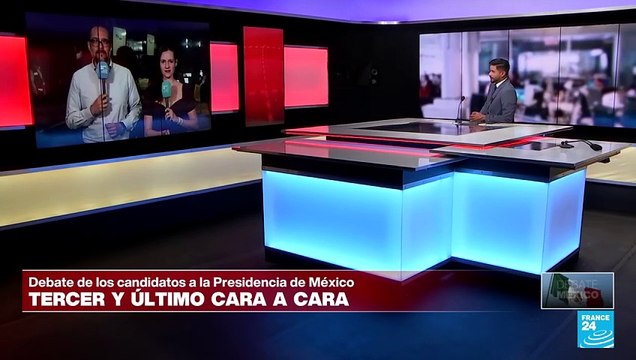 Informe desde Ciudad de México: concluye el último debate presidencial de las elecciones en México
