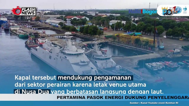 Amankan World Water Forum, TNI AL Kerahkan 11 Kapal Perang di Pelabuhan Benoa, Bali