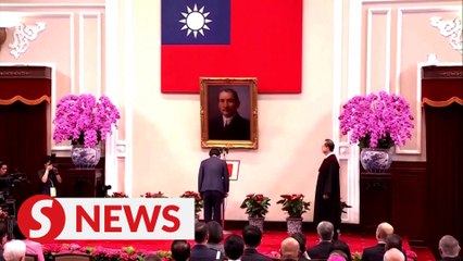 New Taiwan president Lai Ching-te takes office