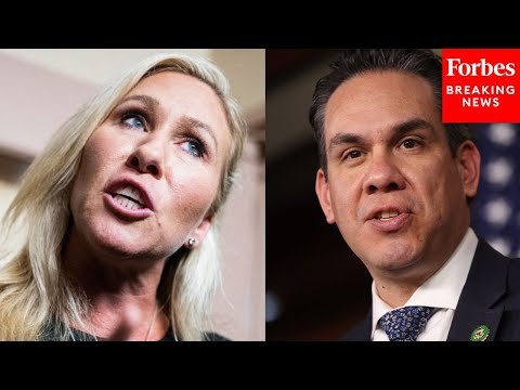 JUST IN: House Democrats Bash Marjorie Taylor Greene And Her Agenda At Weekly Press Briefing