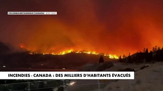 Incendies au Canada : des milliers d'habitants évacués