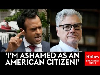 FIERY: Vivek Ramaswamy Absolutely Loses It On Judge Merchan Over Trump's NYC Hush Money Trial