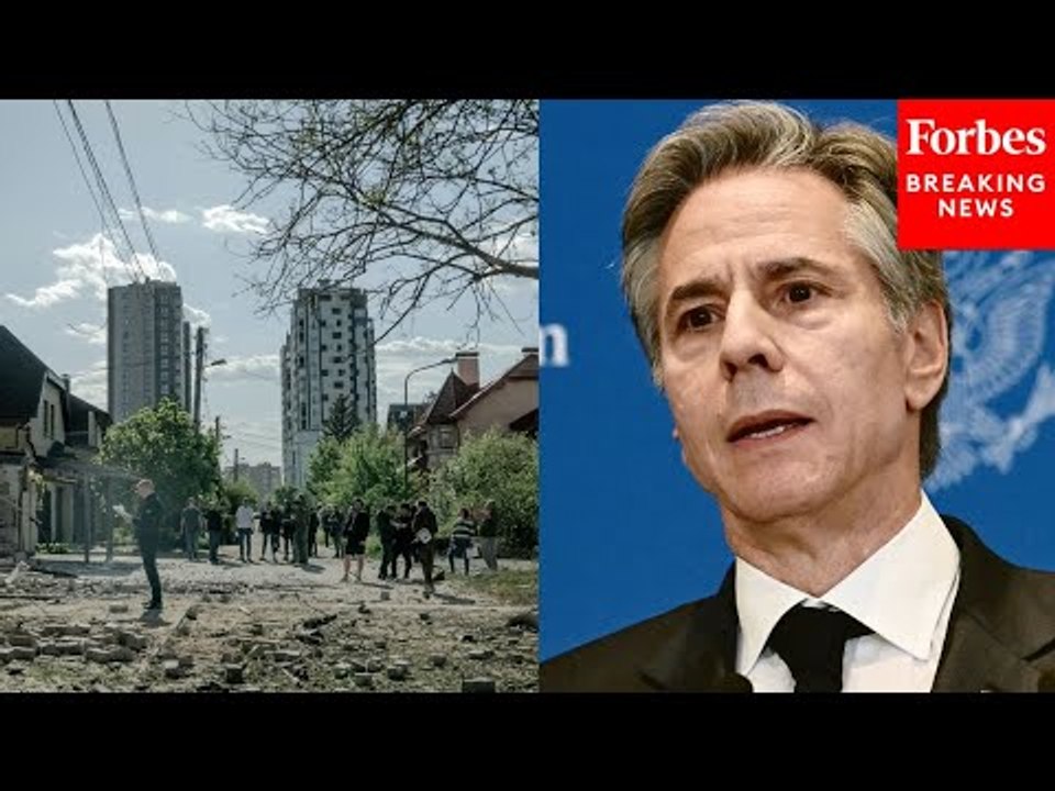 BREAKING NEWS: Antony Blinken Holds A Press Briefing In Ukraine As Russia Advances On Kharkiv