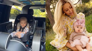 Paris Hilton kiittää seuraajiaan saatuaan kritiikkiä lastenistuimen väärinkäytöstä autossa