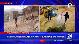 Villa María del Triunfo: sicarios asesinan a mujer y la abandonan en zona descampada