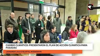 Cambio climático: presentaron el plan de acción climática para Posadas