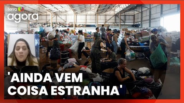 Voluntária revela doações de itens 'inusitados' às vítimas das chuvas no RS: 'Sem noção'