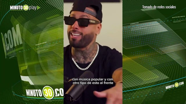 Nicky Jam Los conciertos de Colombia son difíciles por los Palcos