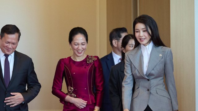 김건희 여사, 153일 만의 공개 행보... 외교 일정 역할 [앵커리포트] / YTN