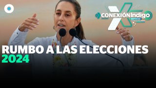 Sheinbaum dice que la oposición reconoce su derrota al pedir a Máynez declinar por Xóchitl