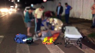 Homem fica ferido e refrigerante sai ileso em acidente no Bairro Brasília