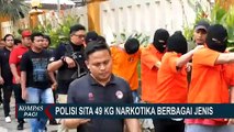 Detik-Detik Polisi Tangkap Pengedar Narkoba Jaringan Medan dan Palembang, 49 Kg Narkotika Disita