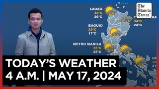 Today's Weather, 4 A.M. | May 17, 2024