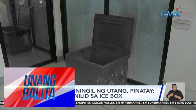 Babaeng naningil ng utang, pinatay; bangkay, isinilid sa ice box | UB