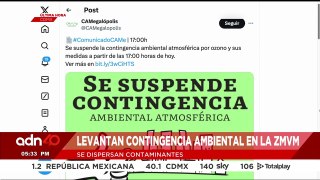 ¡Última Hora! Levantan contingencia ambiental en el Valle de México