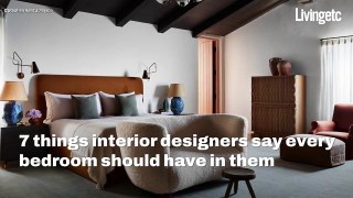 Key Essential Elements For Bedroom Designs