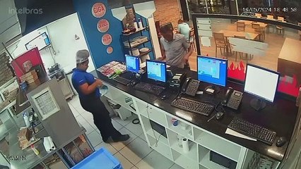 Pizzaria é assaltada no bairro de Brotas