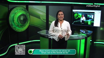 Mapa mostra cobertura de celular em tempo real no Rio Grande do Sul