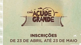 Estão abertas as inscrições para a 5ª edição do Cine Açude Grande – Festival de Cinema de Cajazeiras