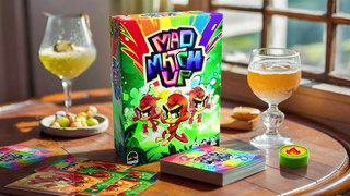 MAD MATCH UP: The Card Game - A Fun Family Card Game featuring Vibrant Monkeys and Symbols!