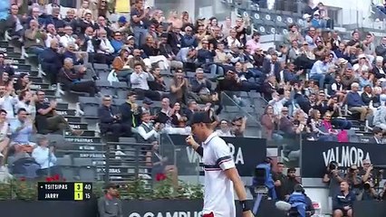 Jarry sends Tsitsipas home from Rome