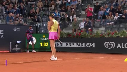 Sabalenka sets up Swiatek rematch in Rome