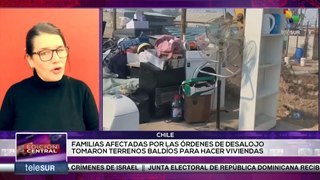 Carabineros iniciaron el operativo de desalojo a cientos de familias chilenas