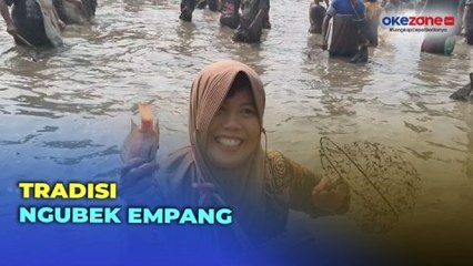 Tradisi Ngubek Empang di Depok, Ribuan Warga Berebut Tangkap Ikan