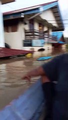 Hari ketiga Bencana Banjir yang terjadi Kab. Mahakam Ulu