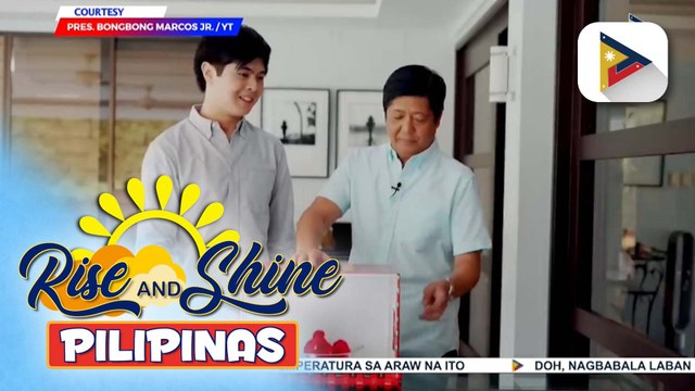 PBBM at FL Liza Araneta Marcos, nagpaabot ng pagbati sa bunsong anak na si Vinny