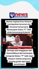 Waduh Gimana Nih, Momen Guru Honorer Mendapatkan Kecaman!!