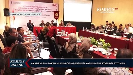 Akademisi & Pakar Hukum Gelar Diskusi Kasus Mega Korupsi PT Timah