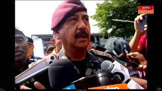 Kronologi anggota polis maut diserang lelaki bertopeng di Balai Polis Ulu Tiram