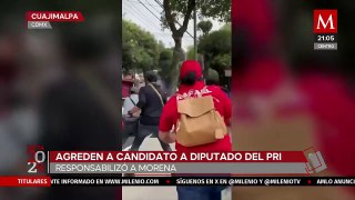 Atacan a candidato del PRI a diputado local en Cuajimalpa
