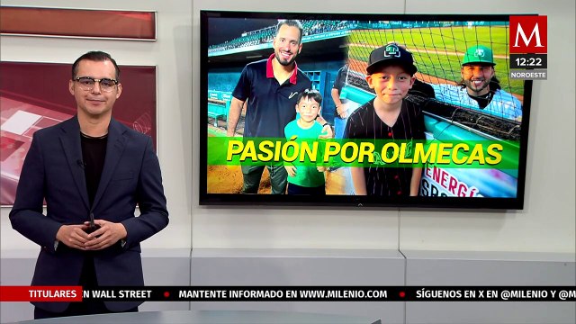 Él es Andy Priego, el más grande aficionado de los Olmecas de Tabasco