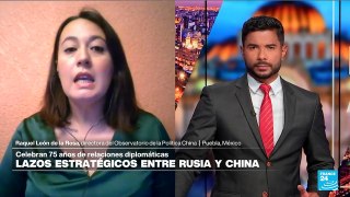 Raquel León de la Rosa: 'Rusia quiere demostrar una alianza más firme que nunca con China'