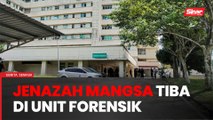 Balai polis diserang: Jenazah mangsa tiba di Jabatan Forensik HSI