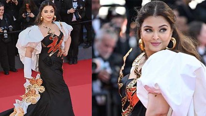 Download Video: Cannes 2024: Aishwarya Rai Bachchan Cannes Red Carpet Look Viral, Injured Hand देख Pubic Shocked