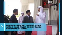 Menhan Prabowo, Menemui Emir Qatar Yang Mulia Sheikh Tamim Bin Hamad Al Thani