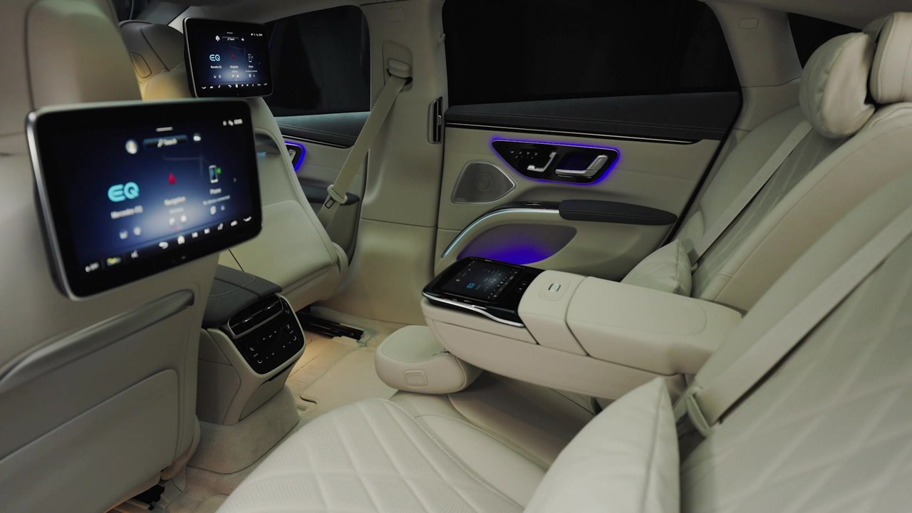 Der neue Mercedes-Benz EQS - Kontinuierliche Verbesserungen beim Fondkomfort