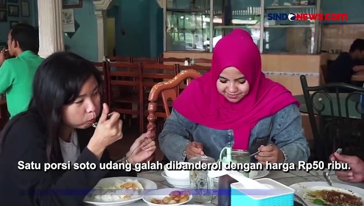 Lezatnya Soto Udang Galah Khas Langkat