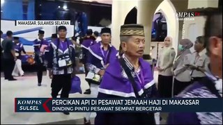 Percikan Api Di Pesawat Jemaah Haji Di Makassar