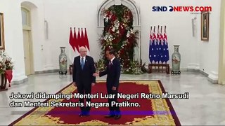 Momen Jokowi Terima Lawatan Gubernur Jenderal Australia di Istana Bogor