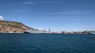 El carguero Borkum decide no atracar en Cartagena