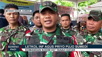Tinjau Sumbar, Mensos Minta Lokasi Pengungsian di Dekat Sungai Dipindah