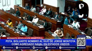 Jorge Montoya anuncia ley para sancionar difamación tras conocerse que Gobierno nombró a su hijo como agregado naval en EE.UU