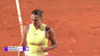 Rome - Sabalenka rejoint Swiatek en finale